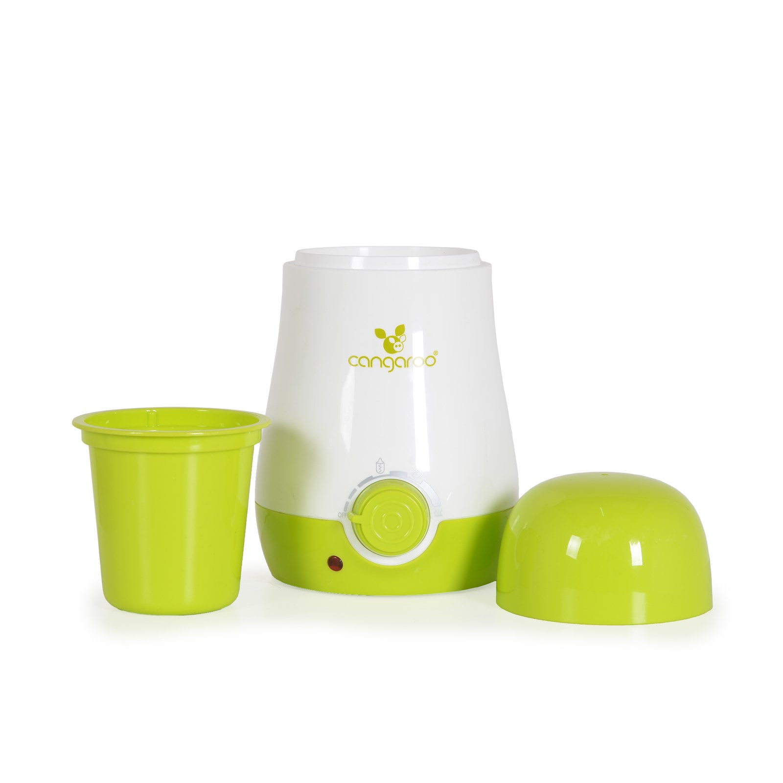 Ngrohëse për shishe Cangaroo BabyUno, 150W, e bardhë/gjelbër