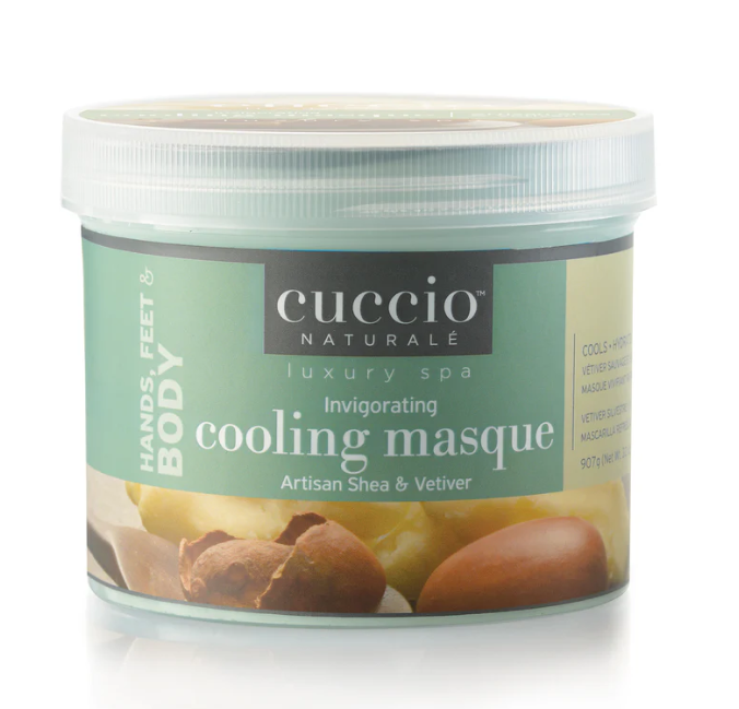 Maskë freskuese për trup Cuccio Naturale Artisan Shea & Vetiver, 907 g