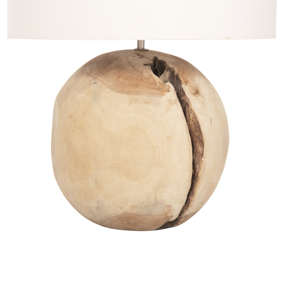 Llambë tavoline Oranye Φ40x53Hcm (HM4421), bardhë
