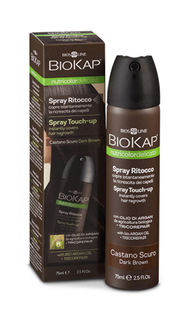 Sprej për flokë Biokap Nutricolor Delicato Spray Touch Up, kafe e errët, 75 ml Sprej për flokë Biokap Nutricolor Delicato Spray Touch Up, kafe e errët, 75 ml
