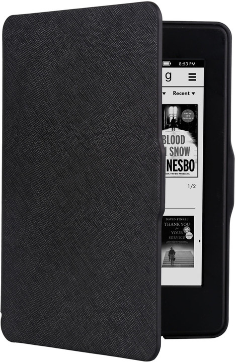 Mbështjellës Connect IT për Amazon Kindle Paperwhite 1/2/3, i zi