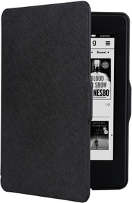 Mbështjellës Connect IT për Amazon Kindle Paperwhite 1/2/3, i zi