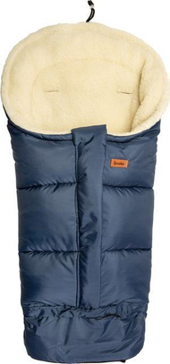 Thes gjumi për bebe Sensillo Combi Footmuff, i kaltër i errët