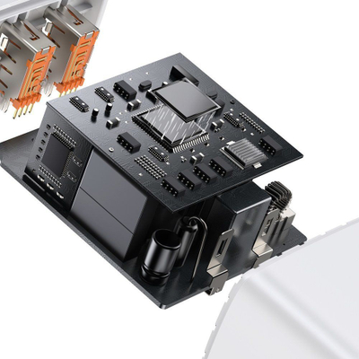 Karikues Baseus CCXJ-E02 2x USB-A 1x USB-C 3 A, i bardhë
