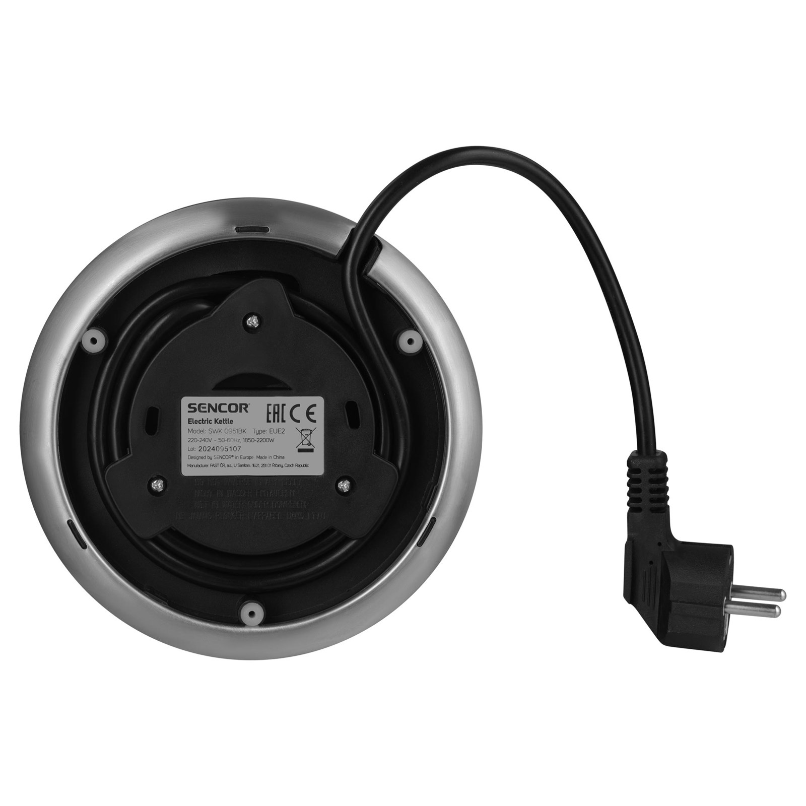 Vlues Uji Sencor SWK 0951BK, 1.7l 2200W, e zezë