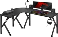 Tavolinë Huzaro Hero 6.3, 154 cm x 48 cm, e zezë