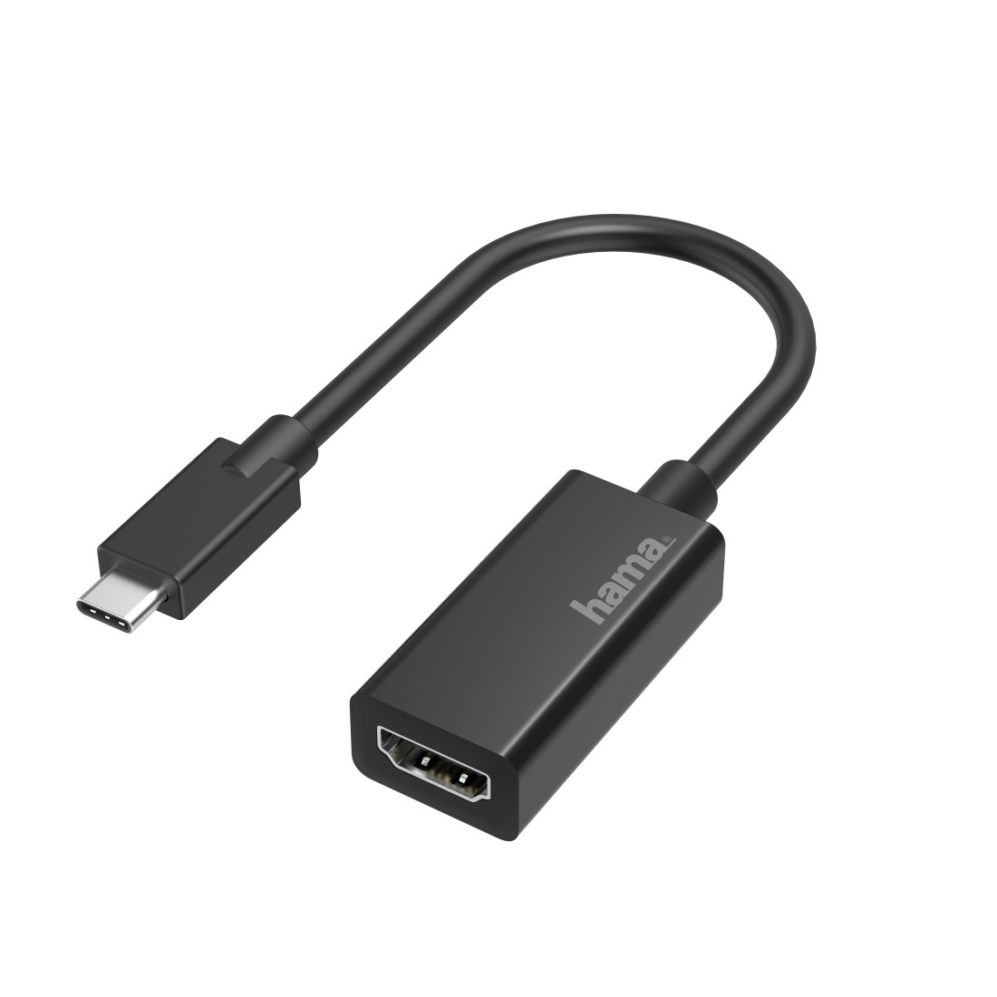 Konvertues Hama Video Adapter, USB-C Plug - HDMI™,Ultra-HD 4K, zezë Konvertues Hama Video Adapter, USB-C Plug - HDMI™,Ultra-HD 4K, zezë