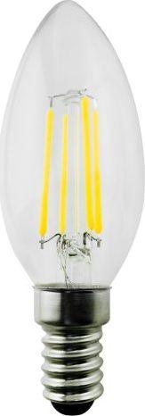 Poç filament Maclean Retro Edison (MCE285), LED, E14, 4W, 230V, i bardhë