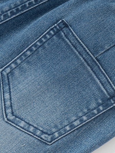 Pantallonat Flared Denim  Classic Blue
