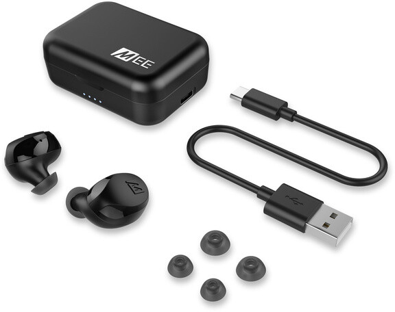 Dëgjuese MEE audio X10, të zeza