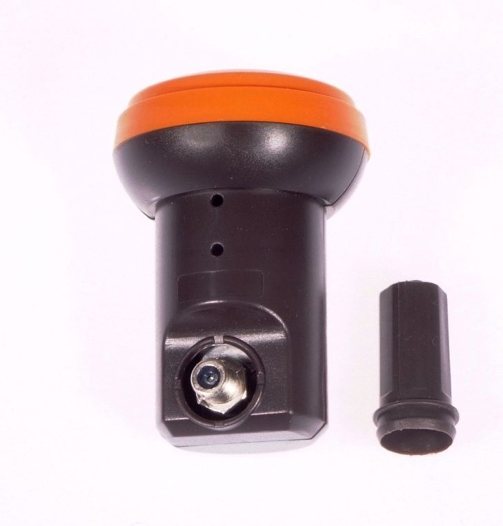 Konvertues satelitor Libox Single (LB0063), i zi / portokalli
