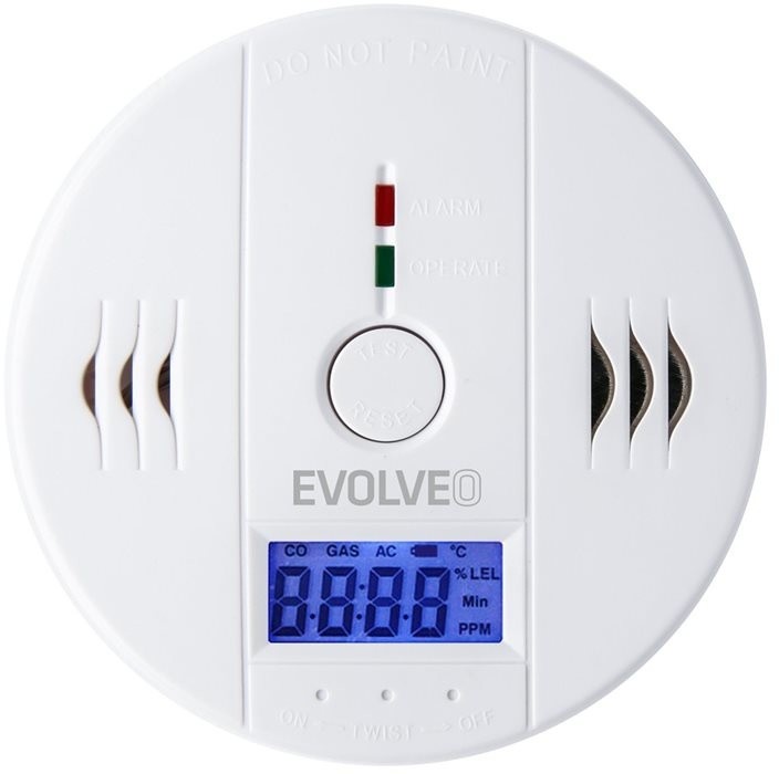 Detektor i karbon monoksidit EVOLVEO Defender D5 (CO)