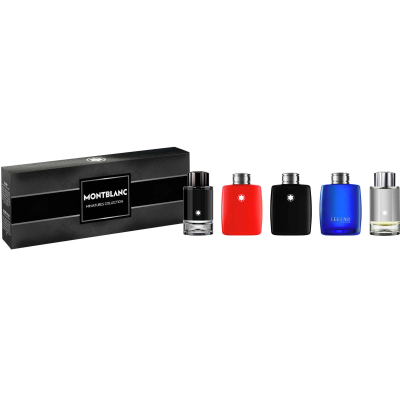 Set dhuratë Montblanc Mini, Montblanc Explorer, 4,5ml + Legend Red, 4,5ml + Legend Eau de Toilette, 4,5ml + Legend Blue, 4,5ml + Explorer Platinum, 4,5ml