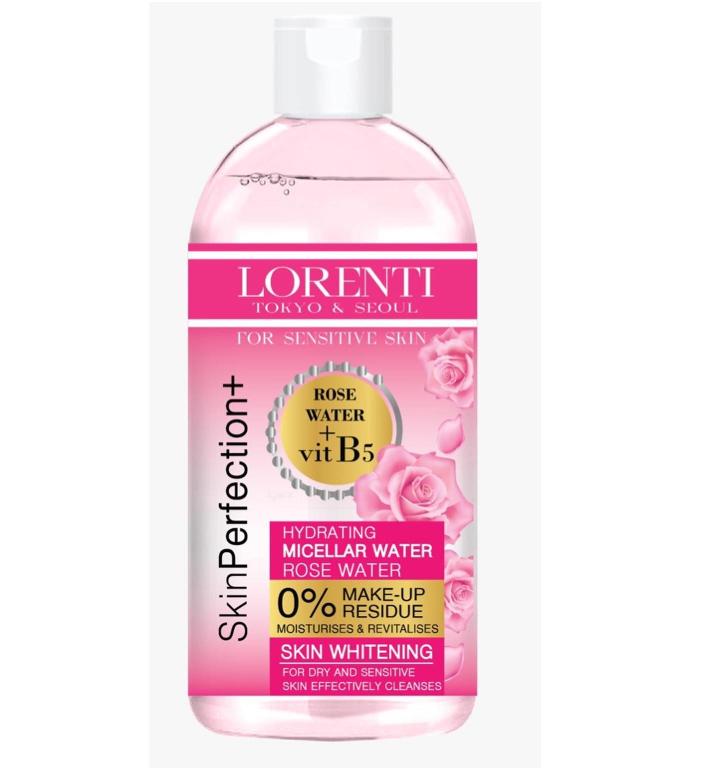 Ujë për pastrim grimi Lorenti, kamomil 400ml