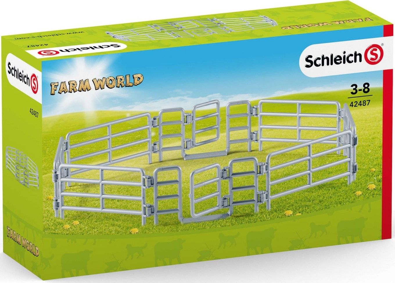 Figurë Schleich Farm World – Gardh për kullotë