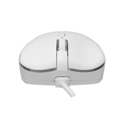 Set gaming tastierë dhe maus Baracuda, Orca BGC-012, të bardha