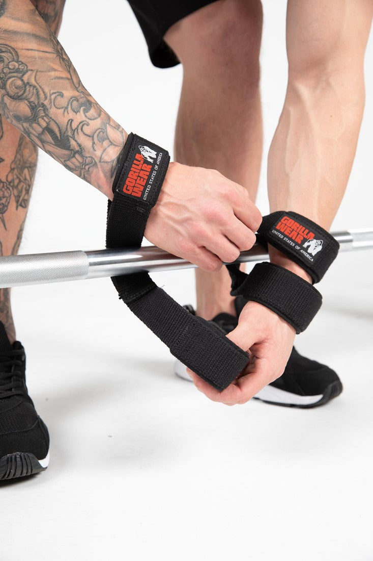 Figure 8 Lifting Straps - Black, L/XL