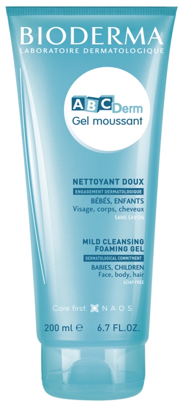 Xhel pastrues Bioderma ABC Derm, 200ml