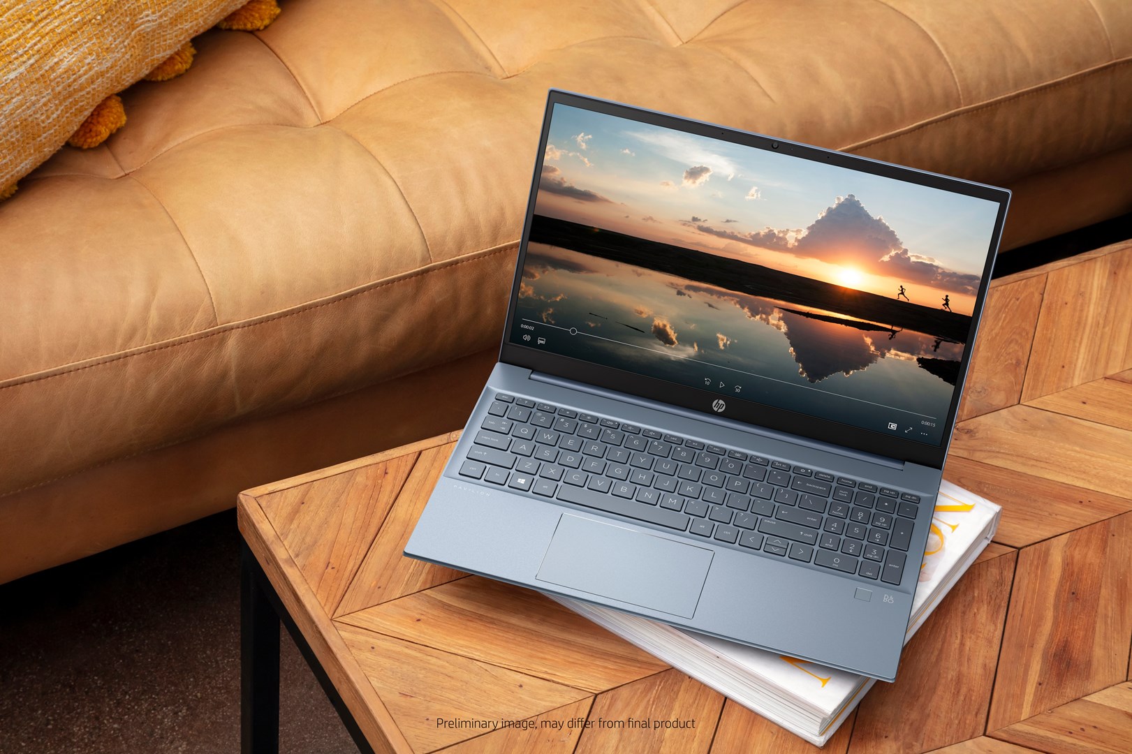 Лаптоп HP Pavilion 15-eh3144nw, 15.6", AMD Ryzen 5, 16 GB RAM, 512 GB SSD