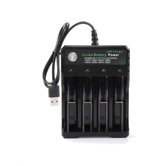 Mbushës për Li-Ion BMAX (Lithium), me 4 vende