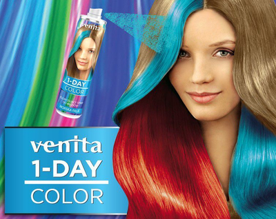 Sprej me ngjyrë për flokë Venita 1-Day, 12 sapphire blue