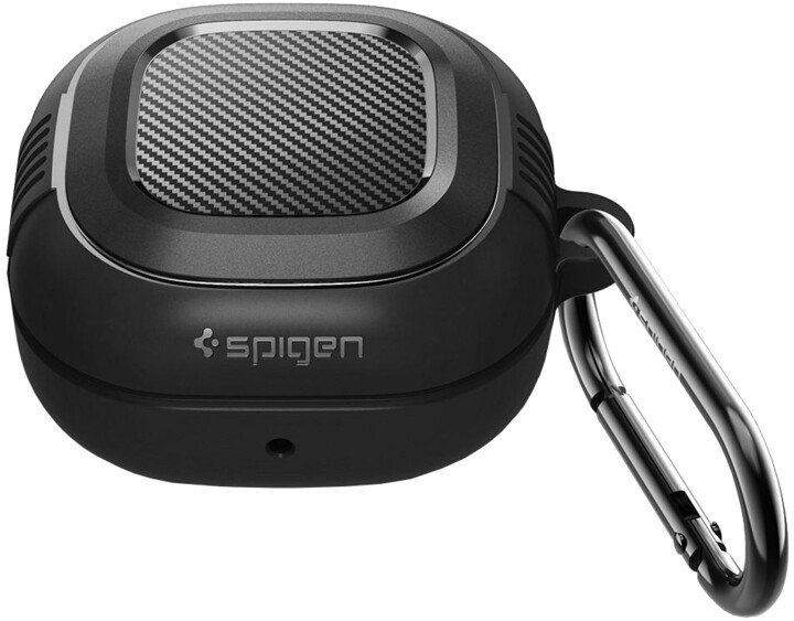Mbrojtëse Spigen Rugged Armor për Samsung Galaxy Buds Live, e zezë