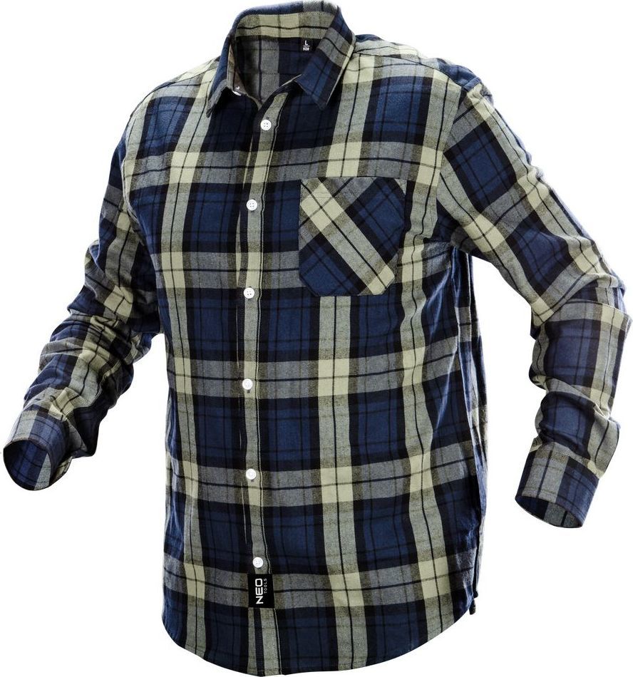 Këmishë pune për meshkuj NEO 81-541, XXL, e kaltër Këmishë pune për meshkuj NEO 81-541, XXL, e kaltër