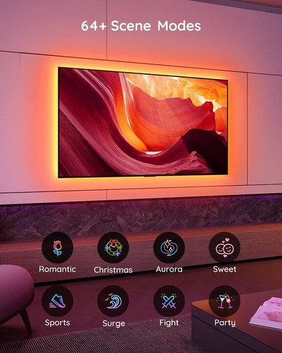 Ndriçim për lojë dhe televizior Govee TV 46-60" RGB + kontrollues
