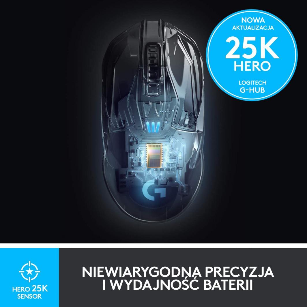 Maus Logitech G903 Lightspeed (910-005672), i zi