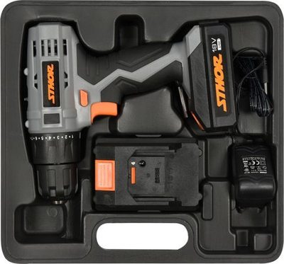 Burmashinë Sthor 78972, 18V, 2 bateri x 1.3Ah 