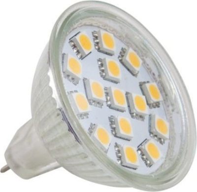 Poç elektrik BestService, LED, GU5.3, 6000K, 4.5W, i bardhë