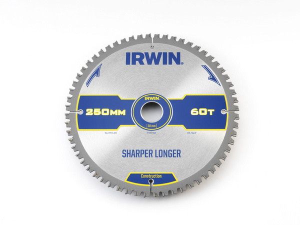 Sharrë rrethore Irwin 1897426, 250x30x2.8mm, 60z