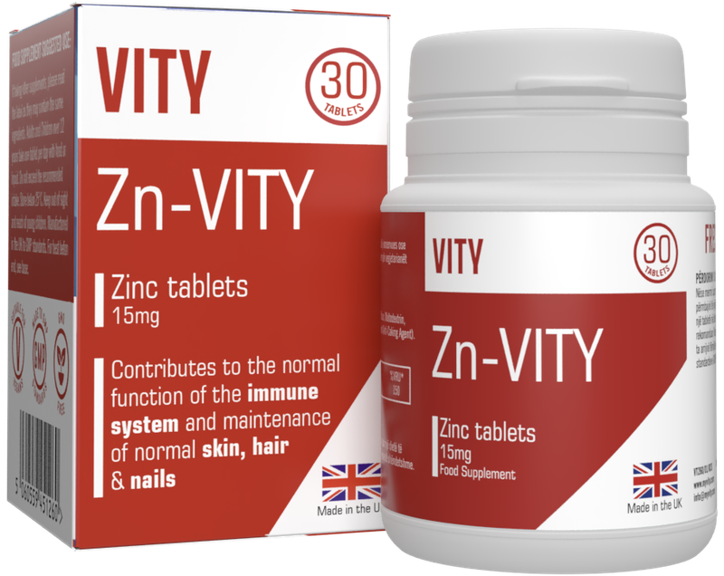 Vitamin Zink VITY, Zn, 30 tableta