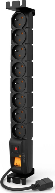 Kabllo elektrike Acar W0135 S8, 8 priza, 230V, 5m, e zezë Kabllo elektrike Acar W0135 S8, 8 priza, 230V, 5m, e zezë