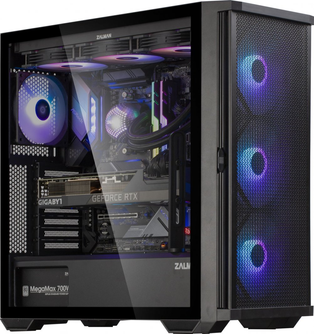 Куќиште за компјутер Zalman Z10 Plus, Midi Tower