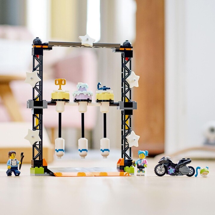 Set lodër LEGO® City 60341 Hammer Stunt Challenge, 117 pjesë