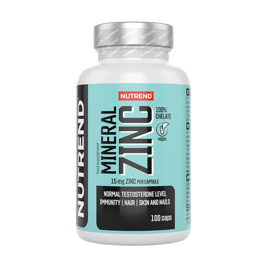 Mineral Zink 100% Chelate 100Caps