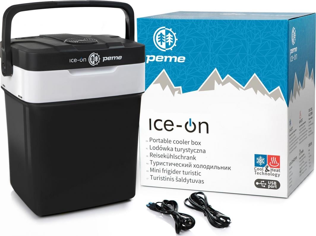 Frigorifer portativ Peme Ice-on Sand Storm Forest 6602195, 26L, 12 V