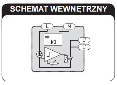 Siguresë Zamel PMM-01, 230V AC, 0.2-2kW, IP20, e hirtë