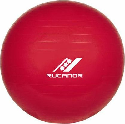 Top për ushtrime Rucanor, 75cm, i kuq