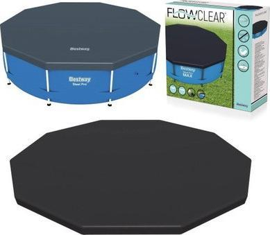 Mbulesë pishine Bestway (58037), 366 cm, e zezë