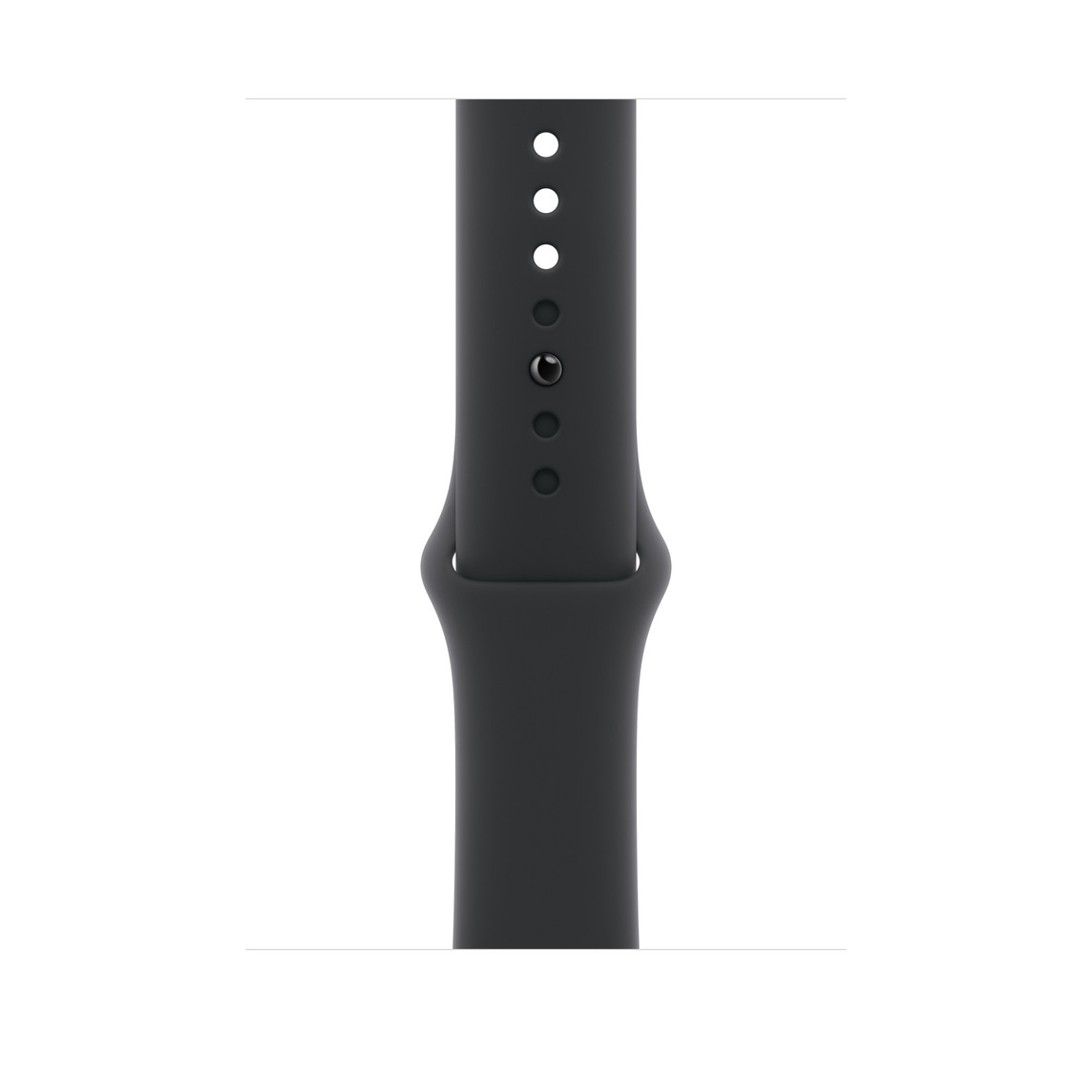 Apple Watch 46mm Sport Band, Black Sport Band, S/M