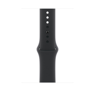 Apple Watch 46mm Sport Band, Black Sport Band, S/M