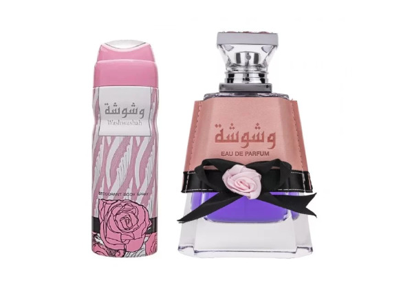 Set Lattafa Washwashah eau de parfum 100 ml + deodorant sprej 50 ml