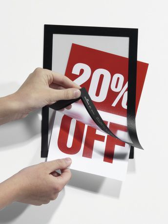 Kornizë informuese Durable, A5, e zezë, 2 copë