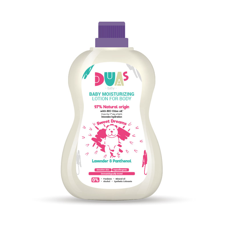 Losion hidratues për beba, Duas - Sweet Dreams, 400ml