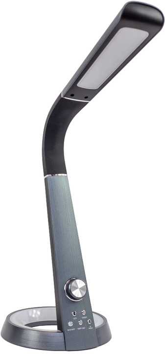 Llampë IMMAX LED Drake, 13,5W, 450lm, 5V, 0.7A, USB, e zezë