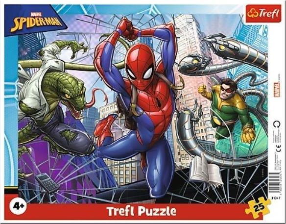 Puzzle Trefl Brave Spiderman 31347, 25 copëza