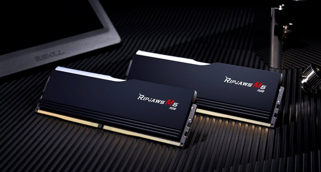 Memorie G.Skill Ripjaws M5 RGB, DDR5, 32 GB, 6000 MHz, CL30, F5-6000J3040F16GX2-RM5RK