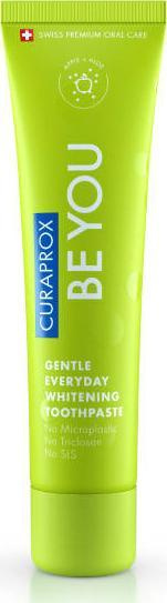 Pasta dhëmbësh Curaprox BE YOU Explorer, 60ml, shije mollë aloe mente, e gjelbër